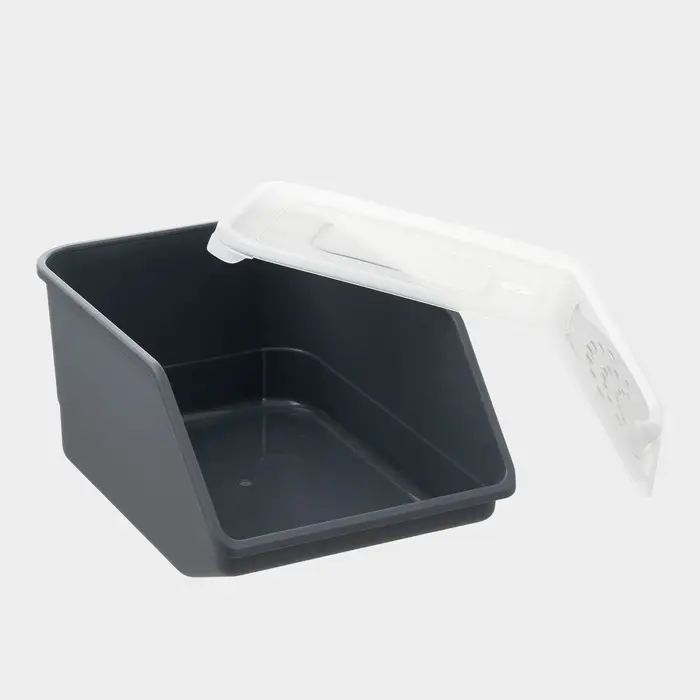 Контейнер для овощей, 7.6 л, 32.3&times;22&times;14.8 см, серый