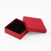 Набор коробочек подарочных 6 шт. под набор, 9&times;9 см, красный