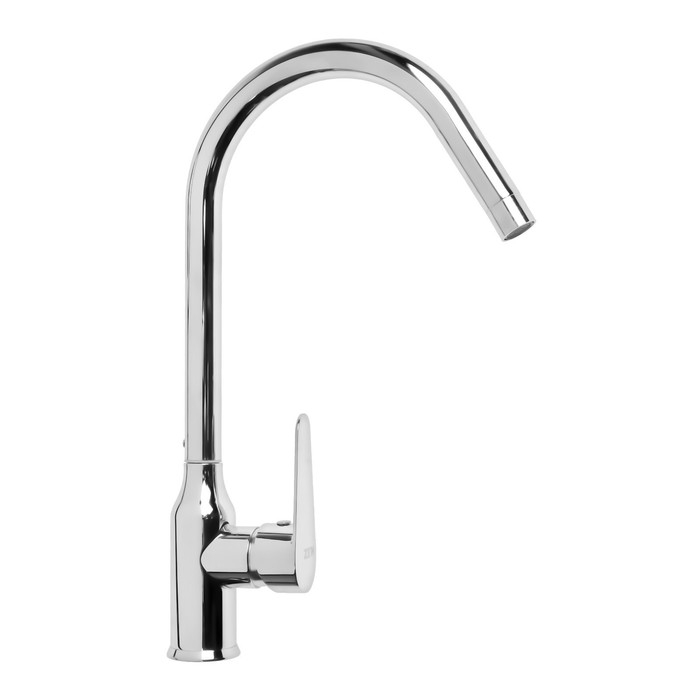 Смеситель для кухни ZEIN Z85, однорычажный, картридж керамика 40 мм, нержавеющая сталь, хром Смеситель для кухни ZEIN Z85, однорычажный, картридж керамика 40 мм, нержавеющая сталь, хром