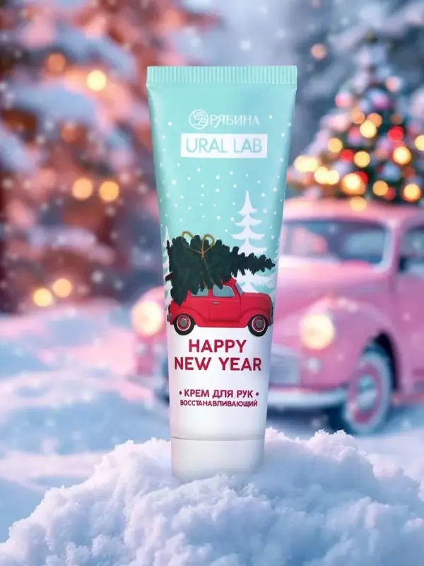 Крем для рук новогодний URAL LAB Happy New Year, 30 мл