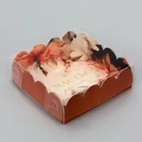 Коробка для печенья, «Счастье рядом с тобой», 9×9×3 см