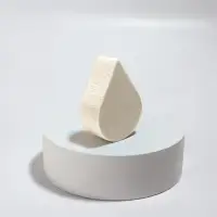 Спонж для макияжа «Плоская капля», 6×4.5 см, МИКС