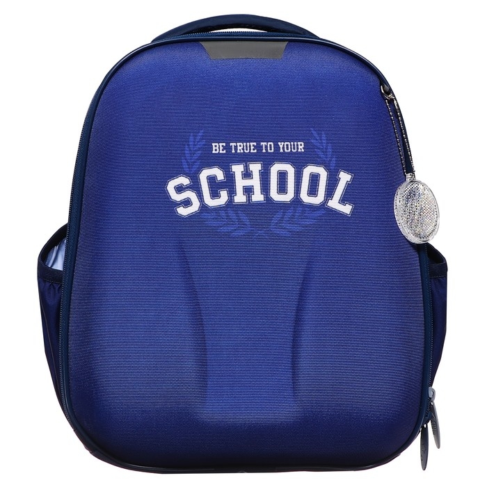 Рюкзак каркасный школьный, 37 х 28 х 19 см, Calligrata Вольт "School"