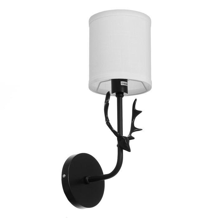 Бра 2242/1BK E14 40Вт черный 13х19х38 см