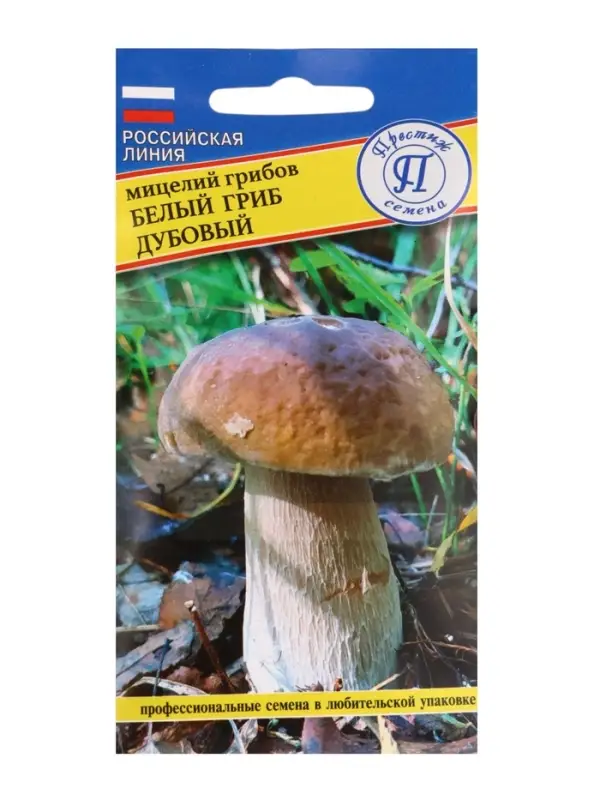Мицелий Белый гриб дубовый, 50 мл, &laquo;Престиж семена&raquo;