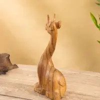 Сувенир "Жирафик" дерево Пиннис, 12х6х25 см, цв. коричневый Сувенир "Жирафик" дерево Пиннис, 12х6х25 см, цв. коричневый