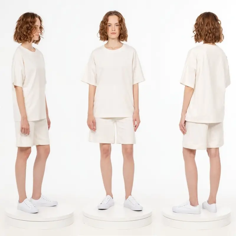 Футболка унисекс T3, молочно-белая, размер M/L Футболка унисекс T3, молочно-белая, размер M/L