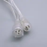 Гирлянда &laquo;Бахрома&raquo; 3&times;0.6 м, IP44, УМС, прозрачная нить, 160 LED, свечение тёплое белое, 220 В