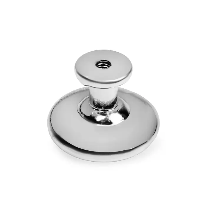 Ручка-кнопка ТУНДРА LIGHT PK036CP (MD112CP), хром