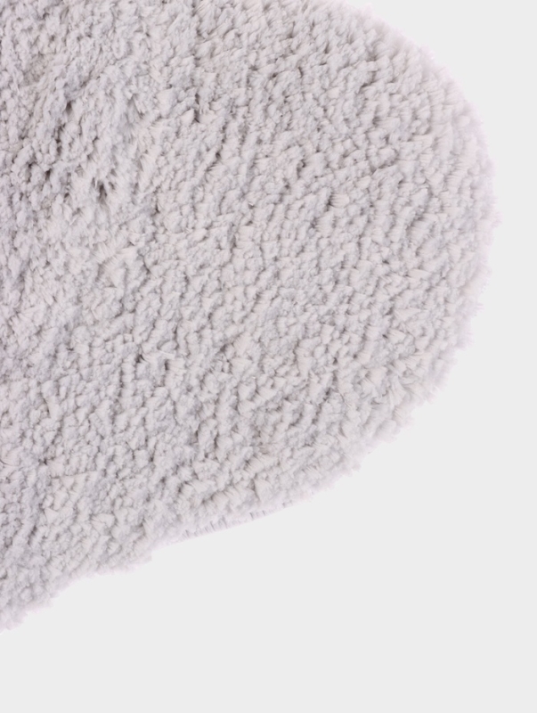 Коврик Savanna Cloud, 58×82 см, ворс 2 см, микрофибра, серый Коврик Savanna Cloud, 58×82 см, ворс 2 см, микрофибра, серый