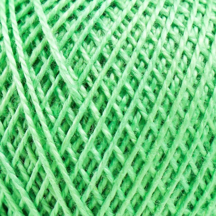 Пряжа для вязания спицами, крючком «ПНК Кирова. Ирис», 150 м/25 г, 100% мерсеризованный хлопок , цвет 3904