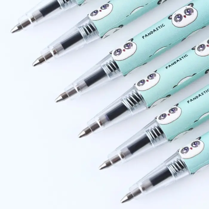 Ручка шариковая, синяя паста мини автоматическая «Пандастик» Ручка шариковая, синяя паста мини автоматическая «Пандастик»