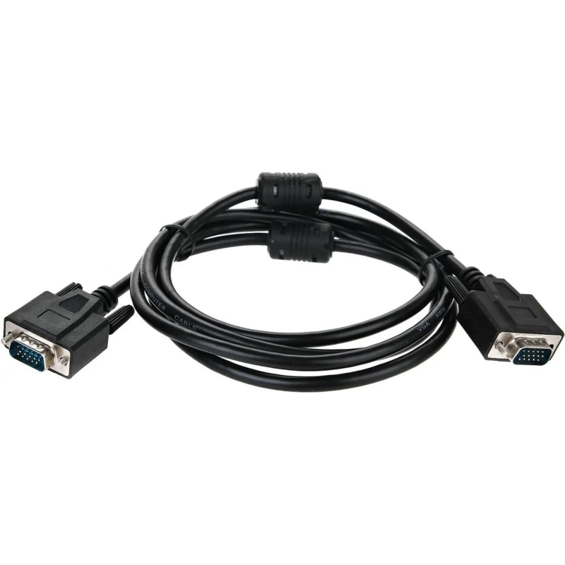 Кабель (соединит.) SVGA (15m/15m) 1,8m 2 фильтра TV-COM (QCG341AD-1.8M)