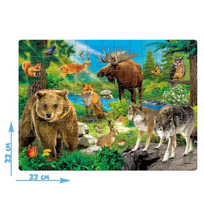 Пазл «Лесные герои», 104 элемента Пазл «Лесные герои», 104 элемента