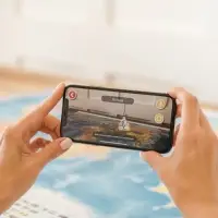 Карта Мира интерактивная, политическая, 101&times;70 см, 1:32 М, ламинированная, настенная