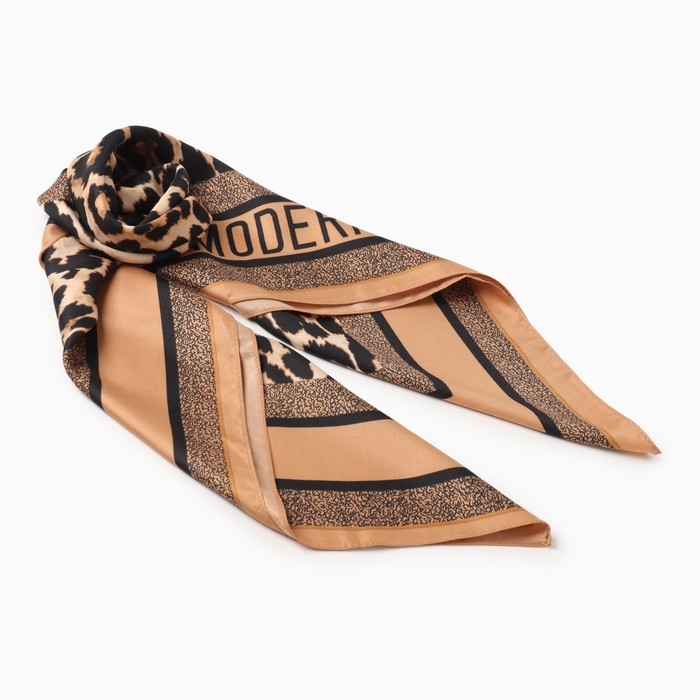 Платок женский MINAKU р-р 70*70 см, цв. оранжевый Платок женский MINAKU р-р 70*70 см, цв. оранжевый