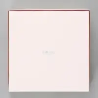 Коробка подарочная новогодняя, складная 20&times;20&times;4 см &laquo;Еловый венок&raquo;
