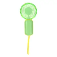 Вентилятор ручной YM88151, мини, осевой, 250 мАч, 1 режим, кабель для зарядки, зелёный