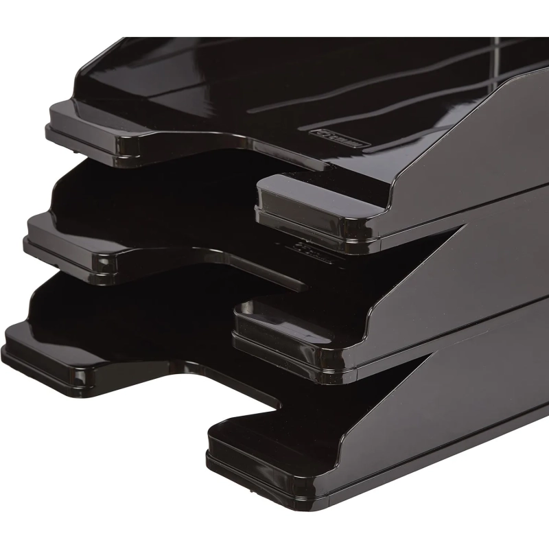 Лоток горизонтальный черный, ОФ 444