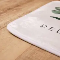 Коврик для ванной &laquo;Этель. Эвкалипт&raquo;, 80&times;50 см, велюр