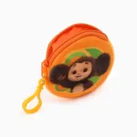 Кошелек детский плюшевый &laquo;Чебурашка&raquo; 9&times;9&times;1