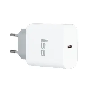 Переходник сетевого зарядного устройства HS21 на Type-C PD20W ISA белый