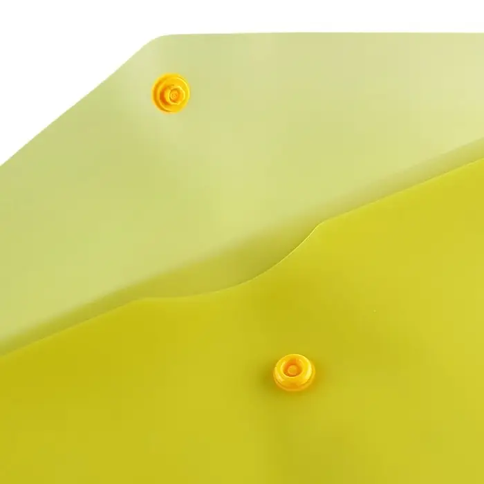 Папка-конверт на кнопке travel (С6+), 150 мкм, Calligrata Standard, прозрачная, желтая Папка-конверт на кнопке travel (С6+), 150 мкм, Calligrata Standard, прозрачная, желтая