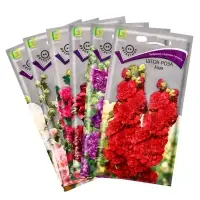 Набор семян Мальва, шток-роза махровая садовая