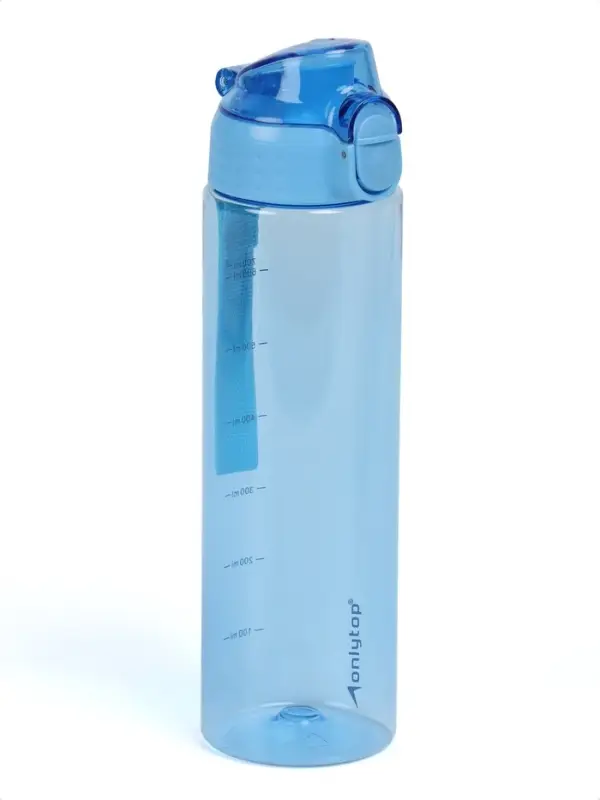 Бутылка для воды Onlytop, 700 мл, синяя