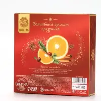 URAL LAB Арома Саунд Набор гель для душа и бомбочка для ванны, 100 гр, глинтвейн
