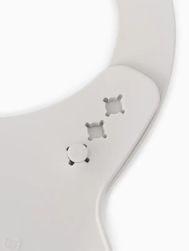 Нагрудник детский, серый