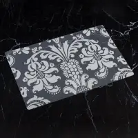 Салфетка сервировочная на стол Доляна &laquo;Абстракция&raquo;, 43&times;28 см, белая