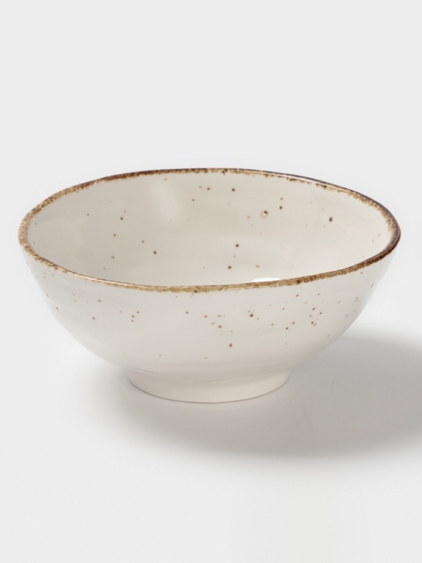 Миска Magistro Alpine Frost 17 см 16.9×7.3 белая