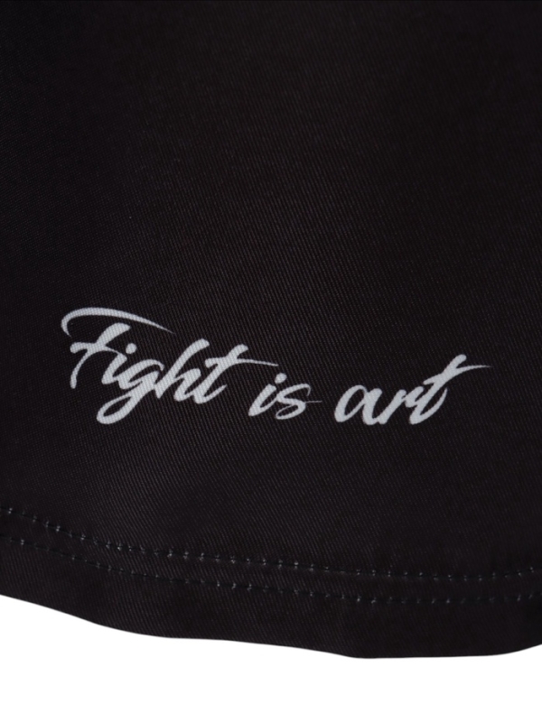 Шорты для ММА FIGHT EMPIRE, ART500, черные, размер L