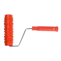 Валик декоративный ТУНДРА, резиновый, &laquo;кора сосны&raquo;, рукоятка d=6 мм, 180 мм