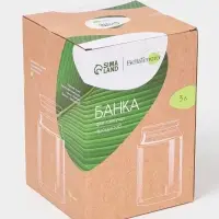 Банка для сыпучих BellaTenero &laquo;Эко&raquo;, 3 л, 14.5&times;21 см, с бамбуковой крышкой, стекло, прозрачная