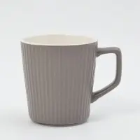 Набор кружек 4 шт "Loft" размер 12х9х10 см  цвет серый