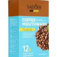 Ополаскиватель для полости рта в стиках со вкусом кофе, 20 шт. по 10 мл