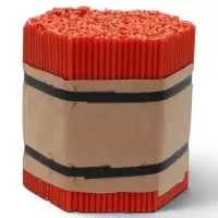 Свечи церковные, красные, №140, упаковка 2 кг