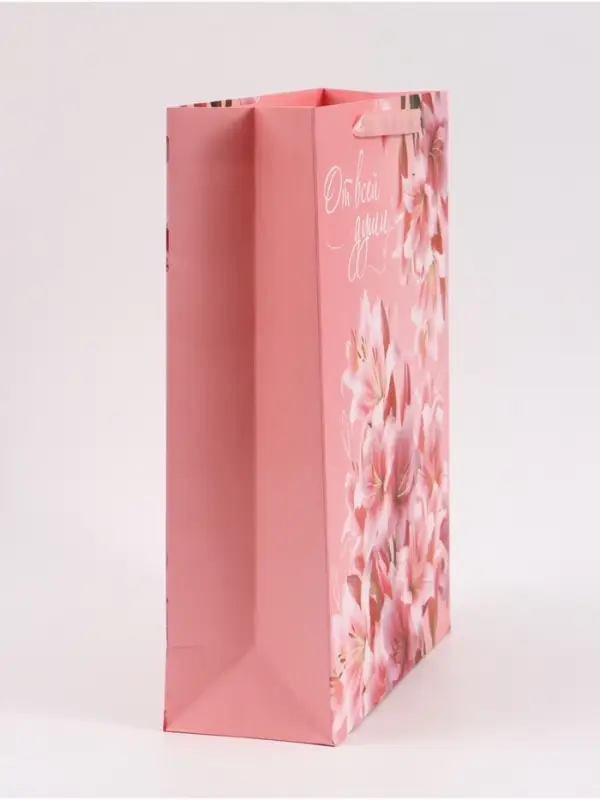 Пакет подарочный &laquo;От всей души&raquo;, 31&times;40&times;11.5 см