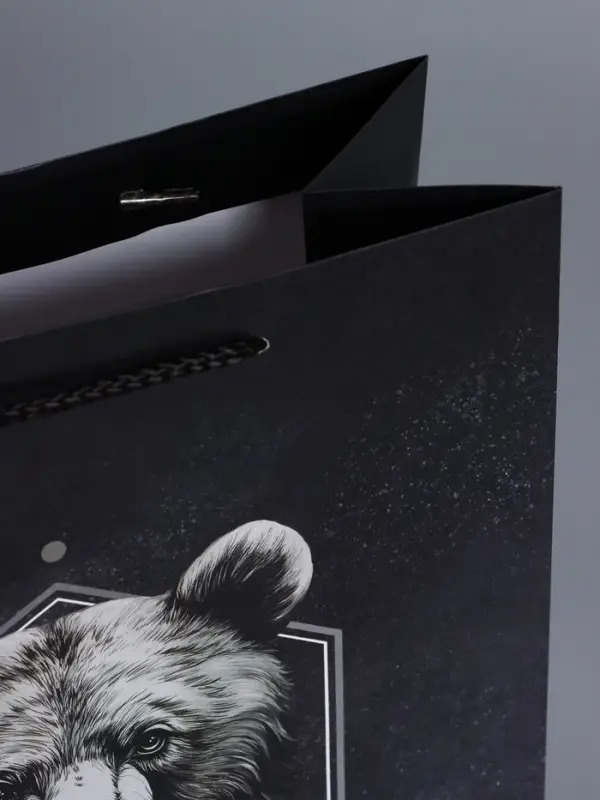 Пакет подарочный "Мужской выбор" ламинированный 26 х 12 х 32 см