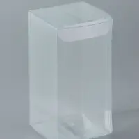 Складная прозрачная коробка из PVC, для упаковки подарков, 5&times;5&times;10 см