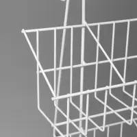 Стойка прикассовая 88.5&times;24&times;56 см, размер ячейки 12.5&times;12&times;13 см, белая