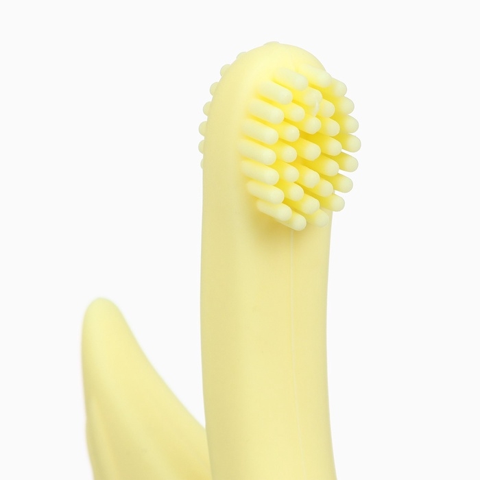 Прорезыватель силиконовый для зубов Крошка Я «Лебедь», щеточка, на присоске, желтый Прорезыватель силиконовый для зубов Крошка Я «Лебедь», щеточка, на присоске, желтый