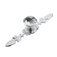 Ручка-кнопка CAPPIO, d=20 мм, L=120 мм, цвет хром