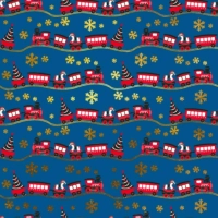 Бумага упаковочная для сувен. продукции с рисунком, 80г/м2 100х70 арт.95234