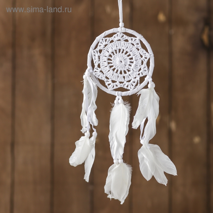 Ловец снов "Чистота" белый 0,7х12х40 см