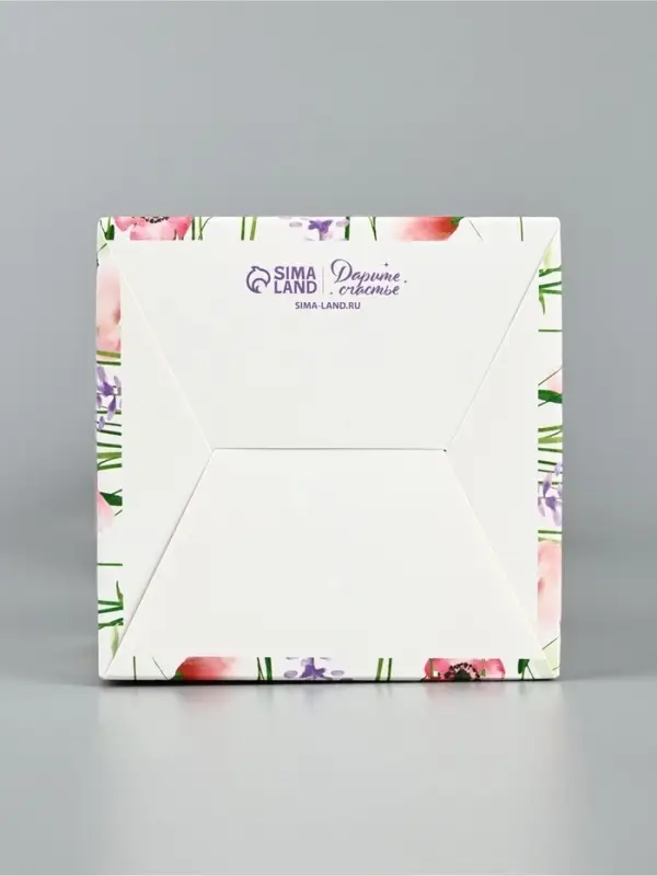 Коробка для цветов складная &laquo;Цветы&raquo;, 10&times;45&times;10 см