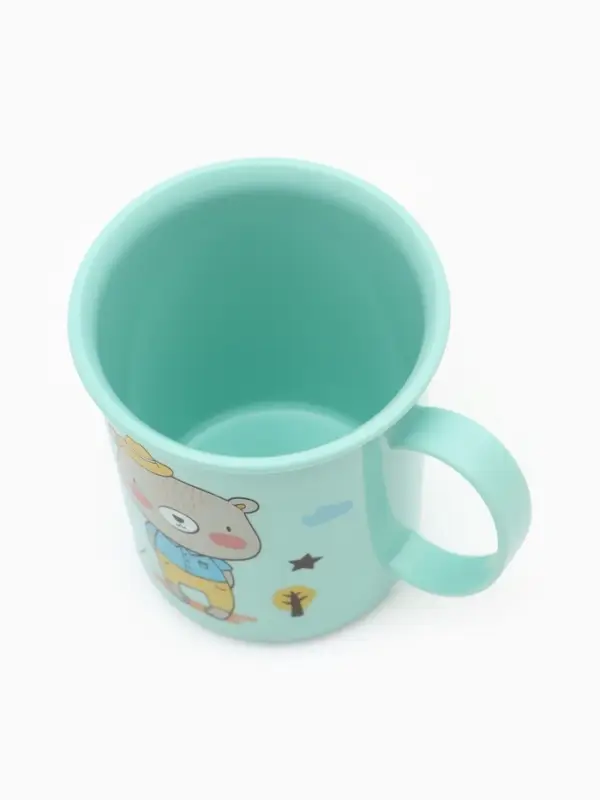 Кружка с декором 180 мл, детская, пластиковая