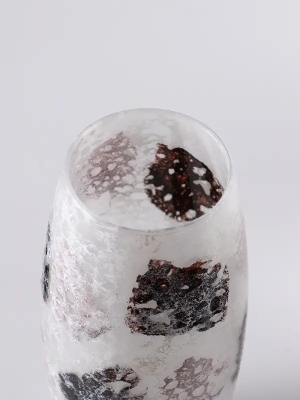 Ваза &laquo;Арианна&raquo;, туман, овал, h=26 см, стекло